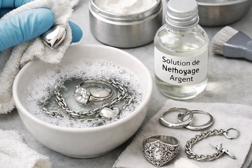 Comment nettoyer des bijoux en argent